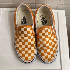 *3 for $25* Vans Checkerboard Classic Slip-on Women 7